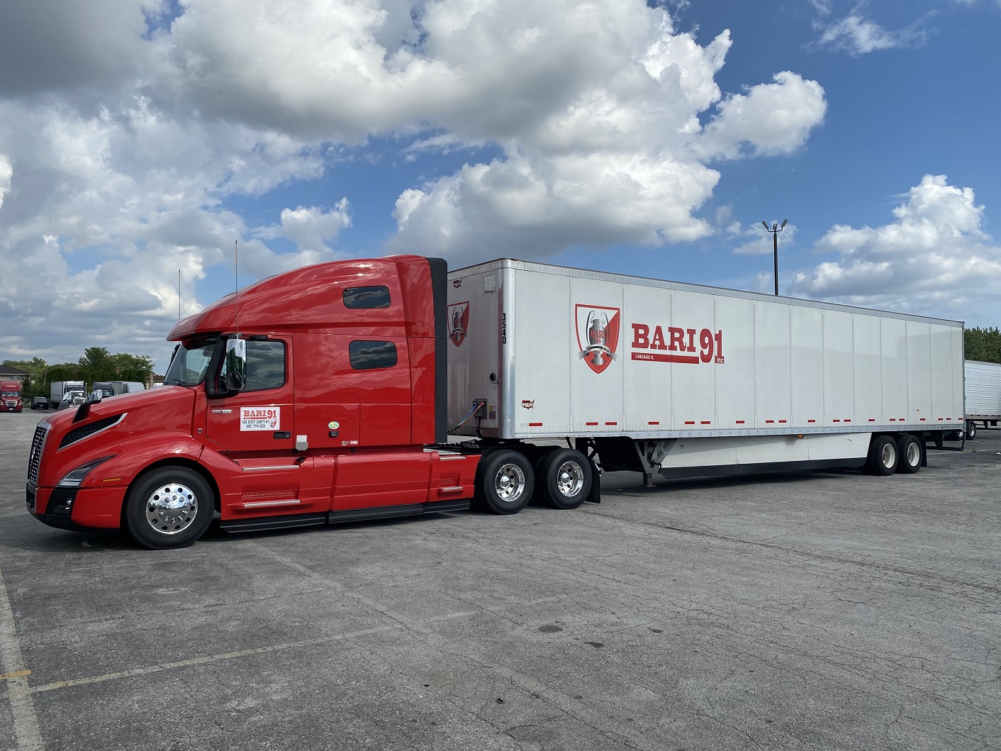 BARI 91 Red Volvo Truck