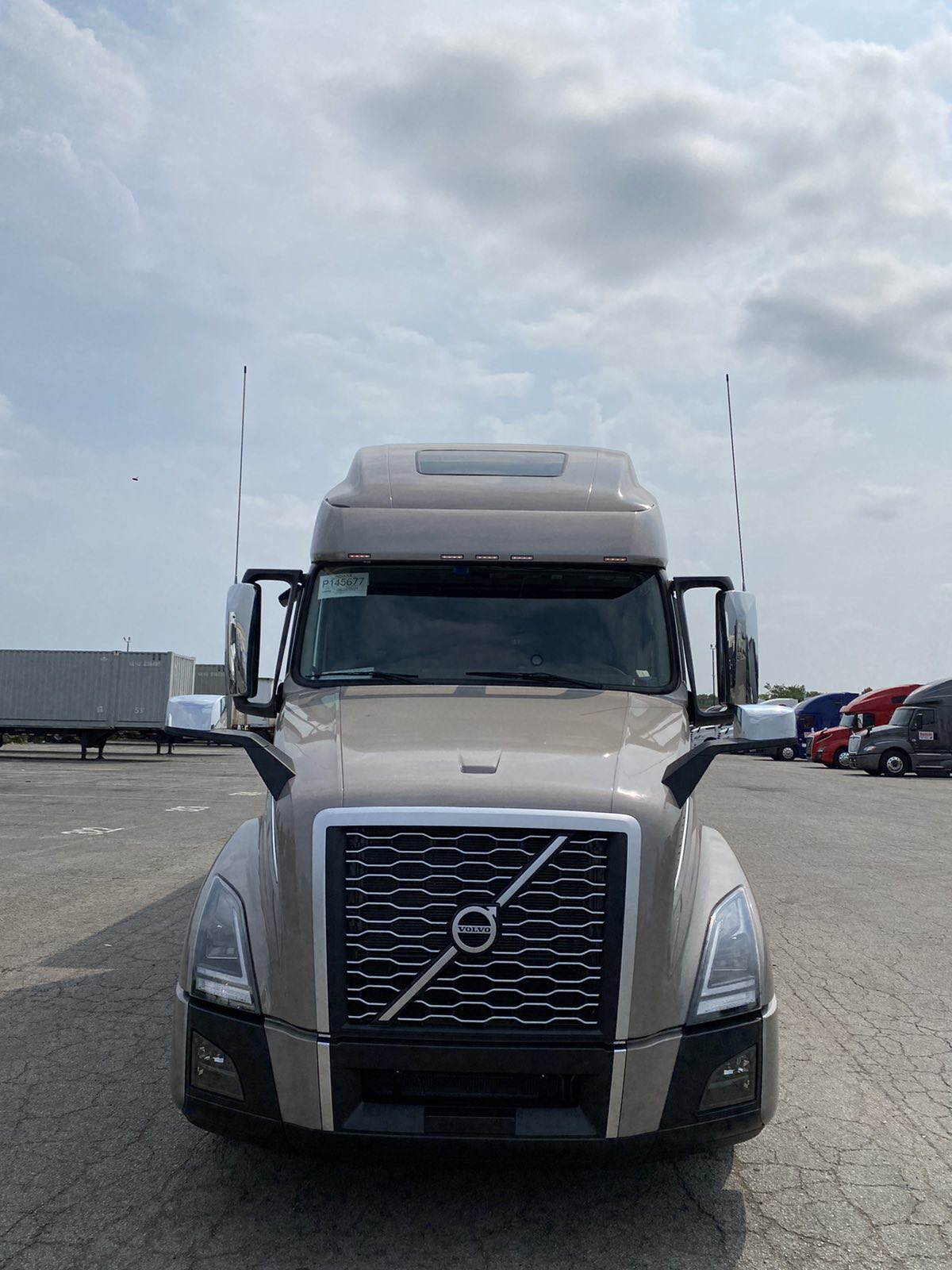 Volvo front portrait